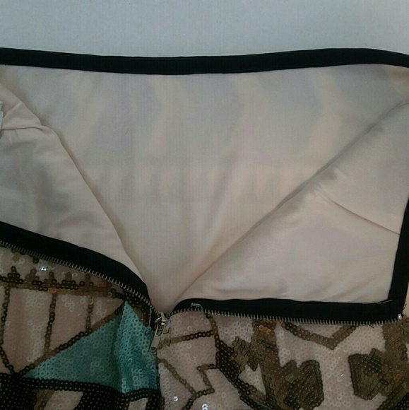 Lush Sequin Mini Skirt - Picture 5 of 7